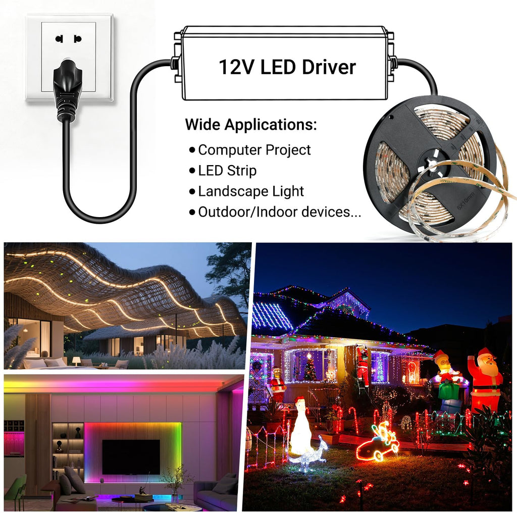 200W IP67 Waterproof 12V LED Power Supply F2385