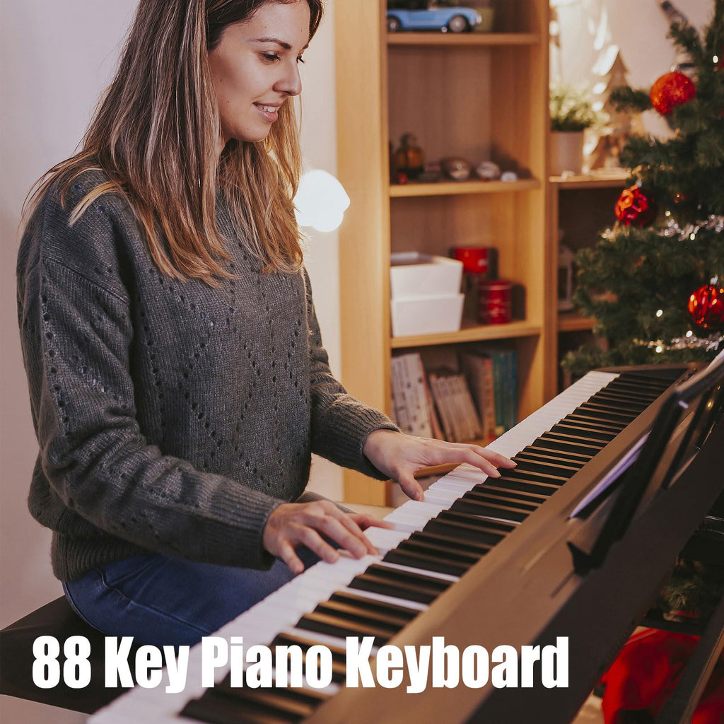 88 Key Electric Digital Piano with Semi Weighted Keys D143