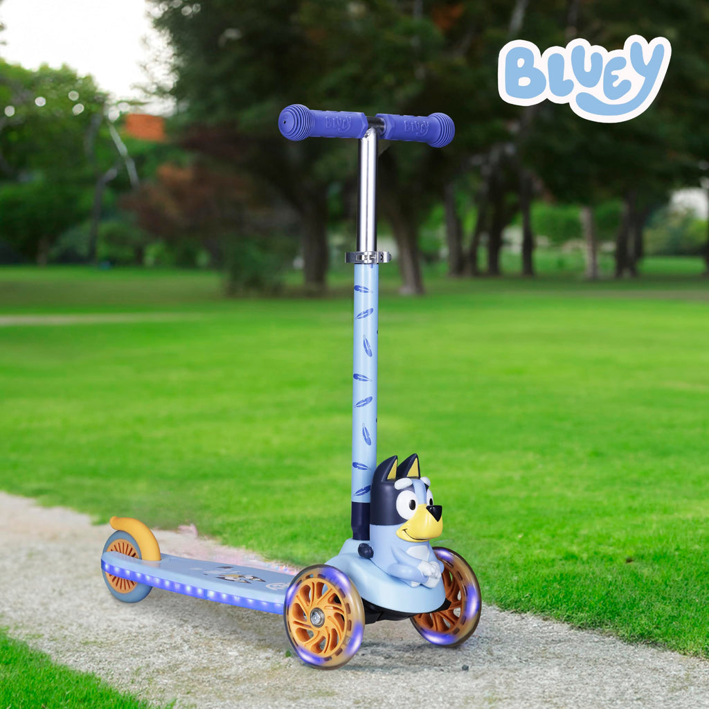 3 Wheel Light Up LED Wheels Kick Scooter X4203