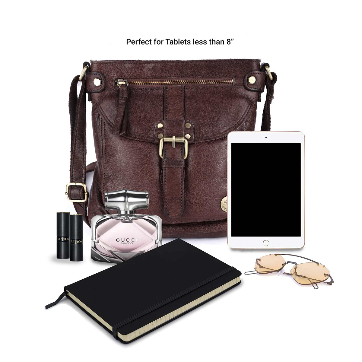 Real Leather Crossbody Handbags & Purses S4471