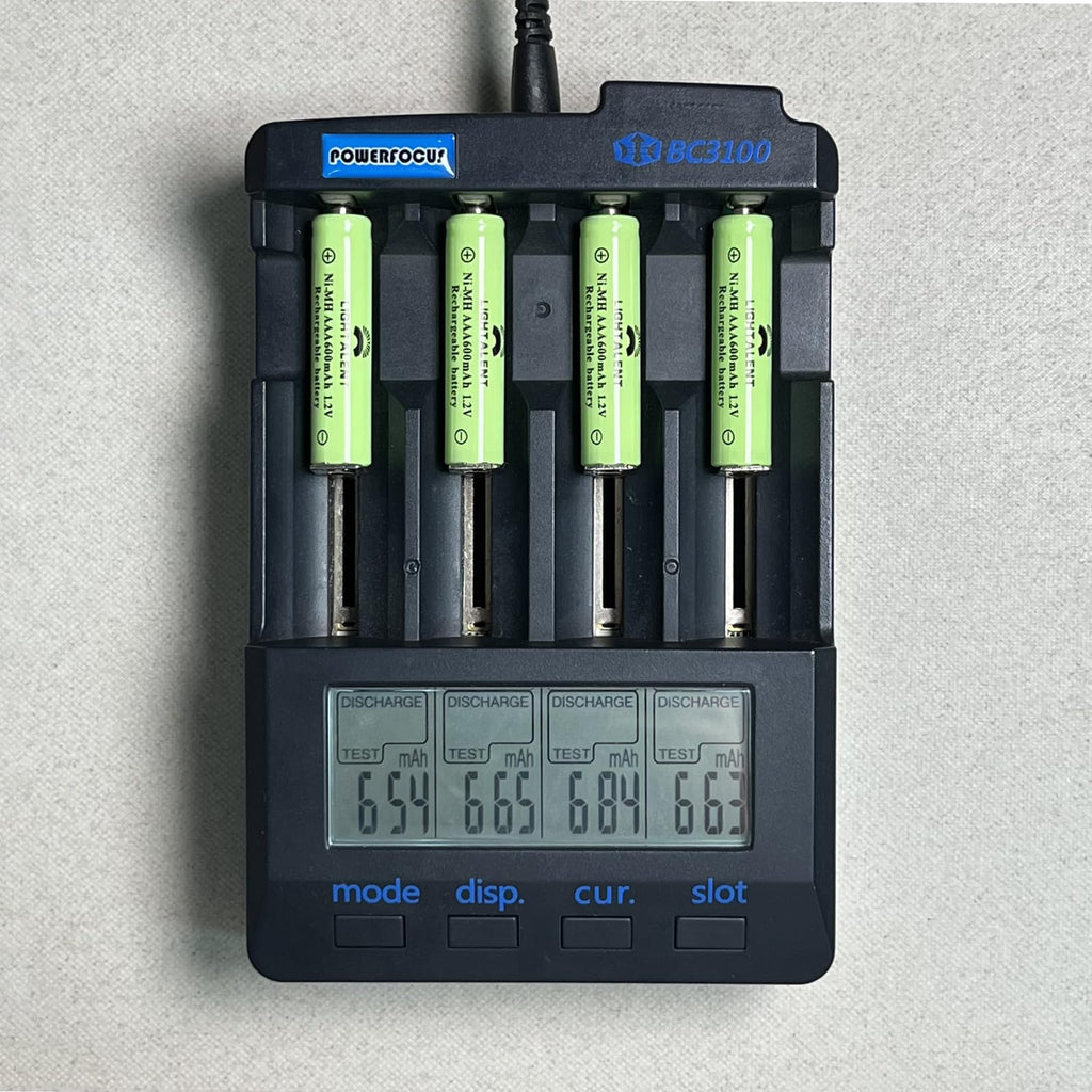 Ni-MH AAA Rechargeable Batteries 1.2V Pre-Charged 12pack H875
