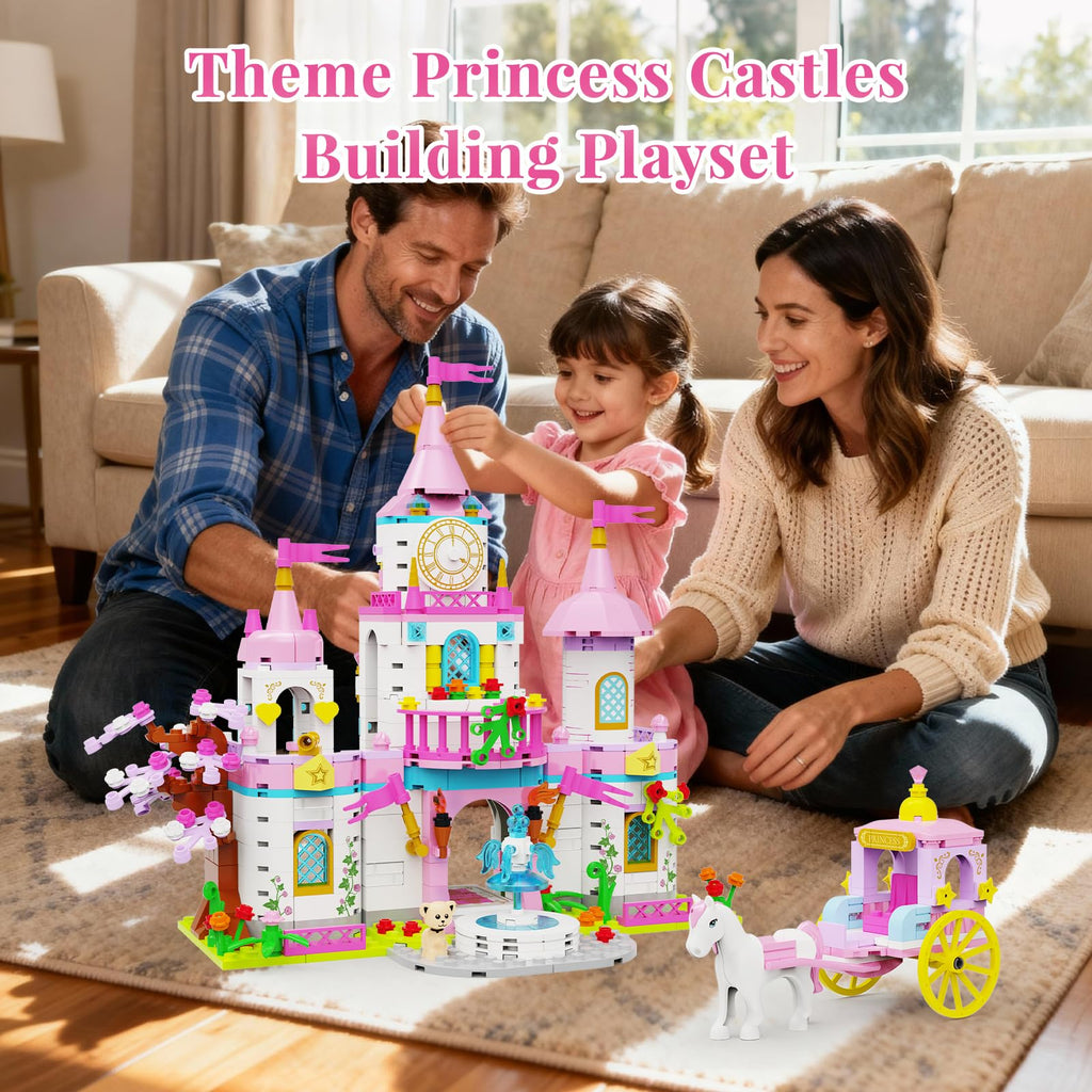 Princess Castle Building Blocks Set 634PCS F898