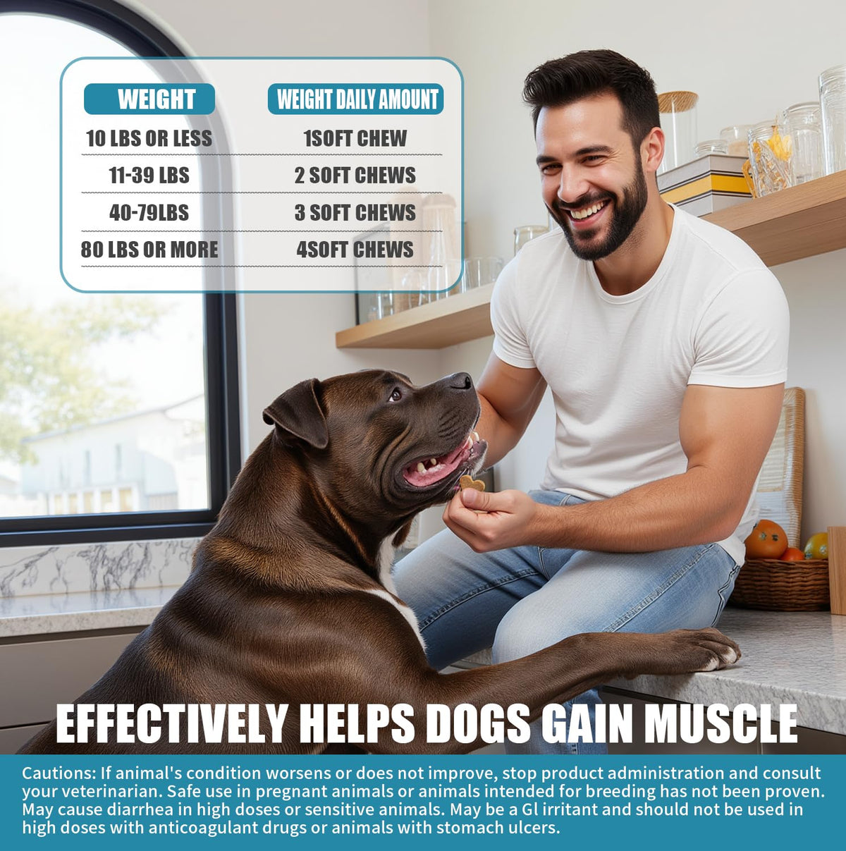 High Protein Dog Weight Gainer Chews J144670