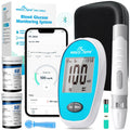 Wireless Glucose Monitor Kit, 100-Strip Blood Sugar Testing Kit O859