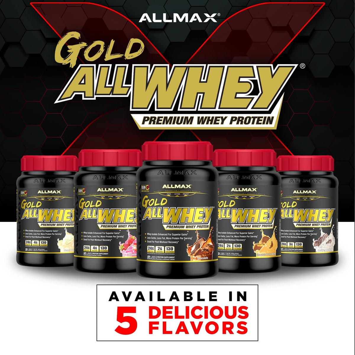 Whey Protein Powder Chocolate Peanut Butter 5 lb S4223