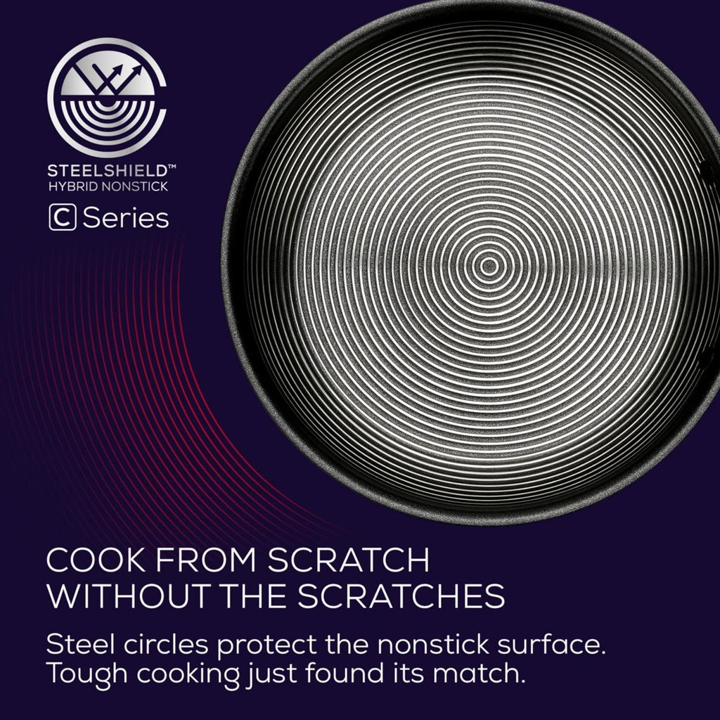 Stainless Steel Nonstick 12 Piece Cookware Set G8078