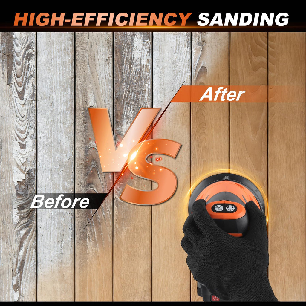 Cordless Random Orbital Sander 5 Inch Y958