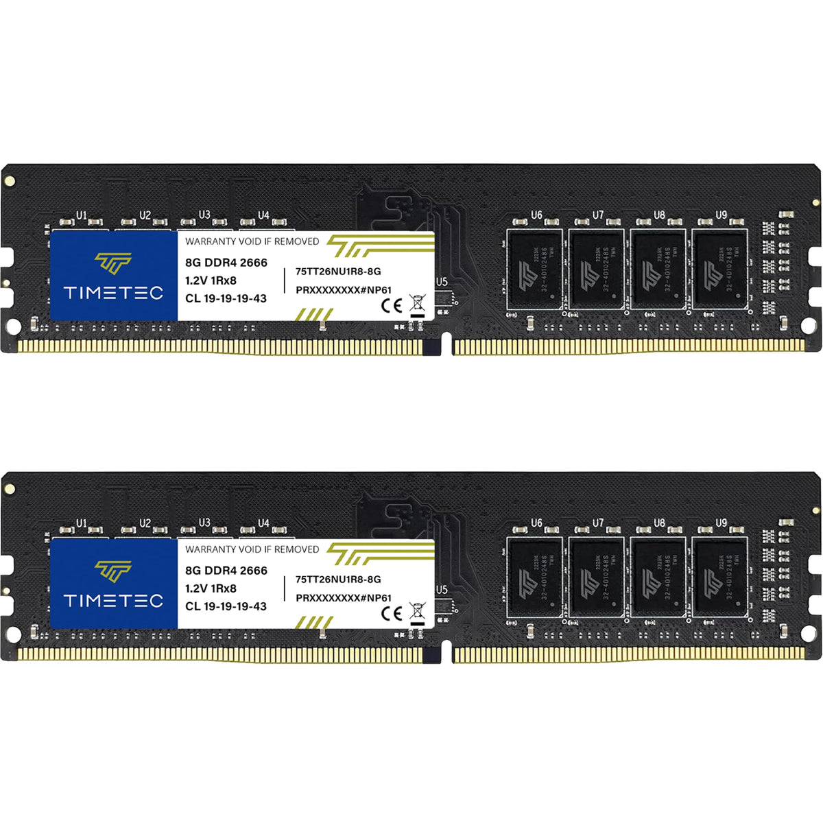 16GB Kit DDR4 2666MHz Desktop RAM 288-Pin Non-ECC UDIMM Z37528