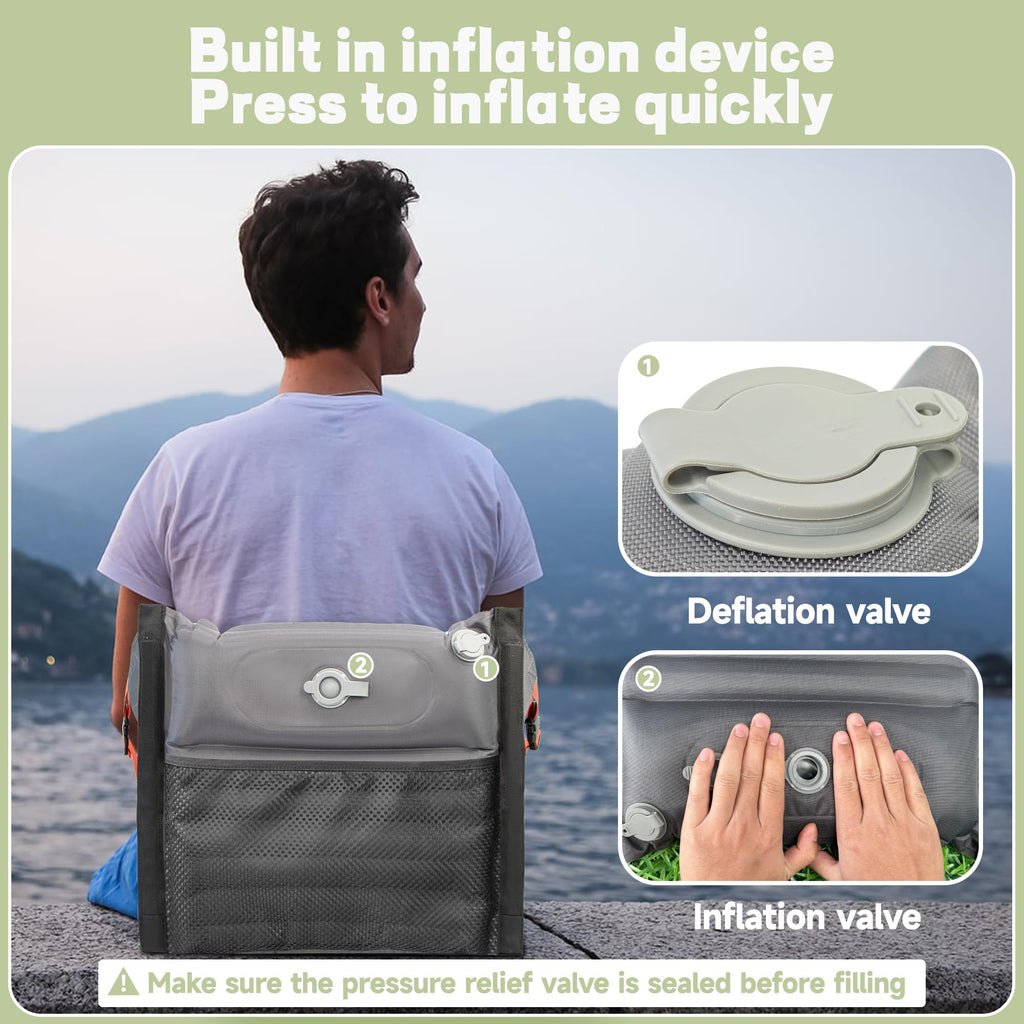 Inflatable Portable Folding Stadium Seat C97592