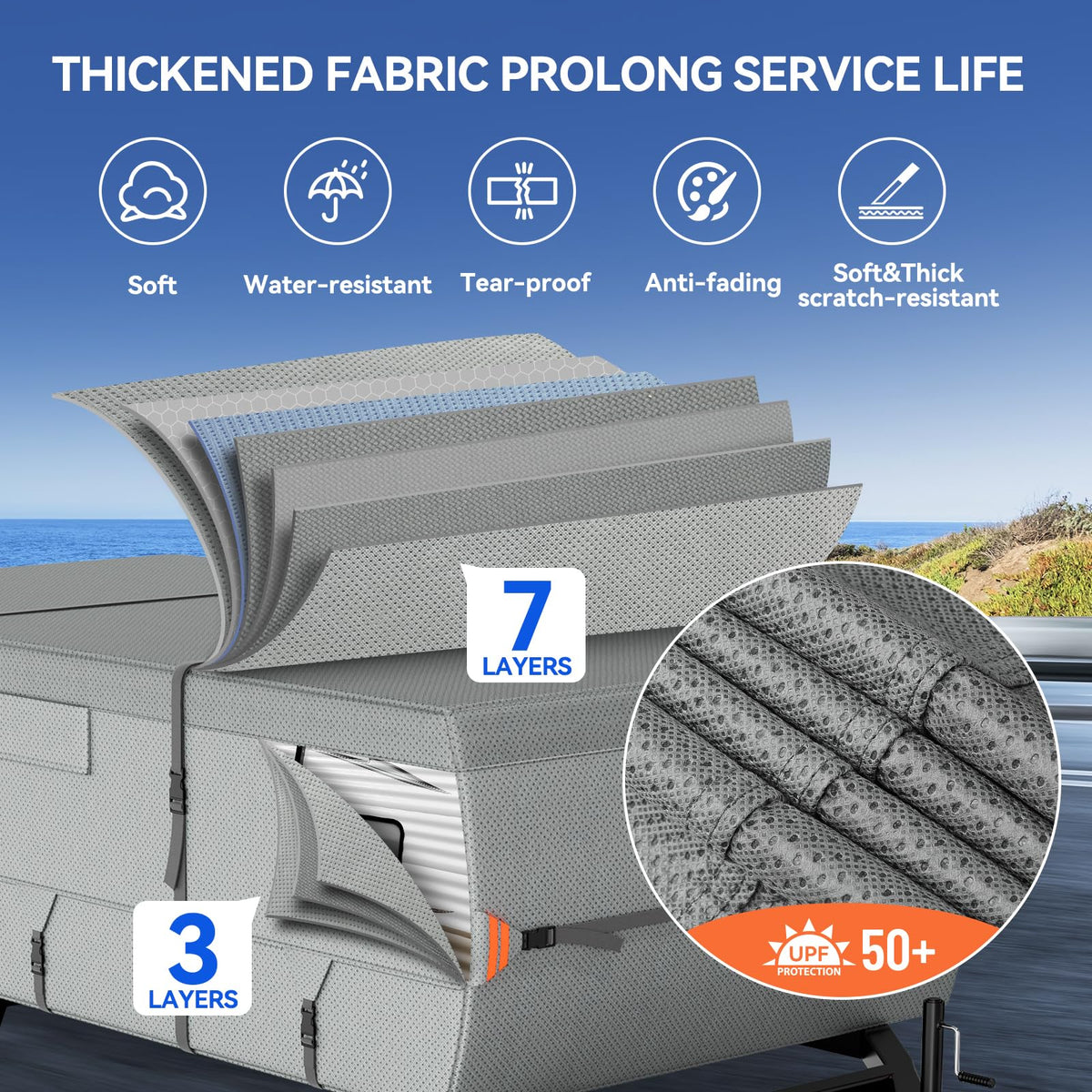 Non-Woven Pop Up Camper Folding Cover 14'-16' A440648