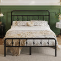 12 Inch Full Bed Frame with Headboard and Footboard D60580