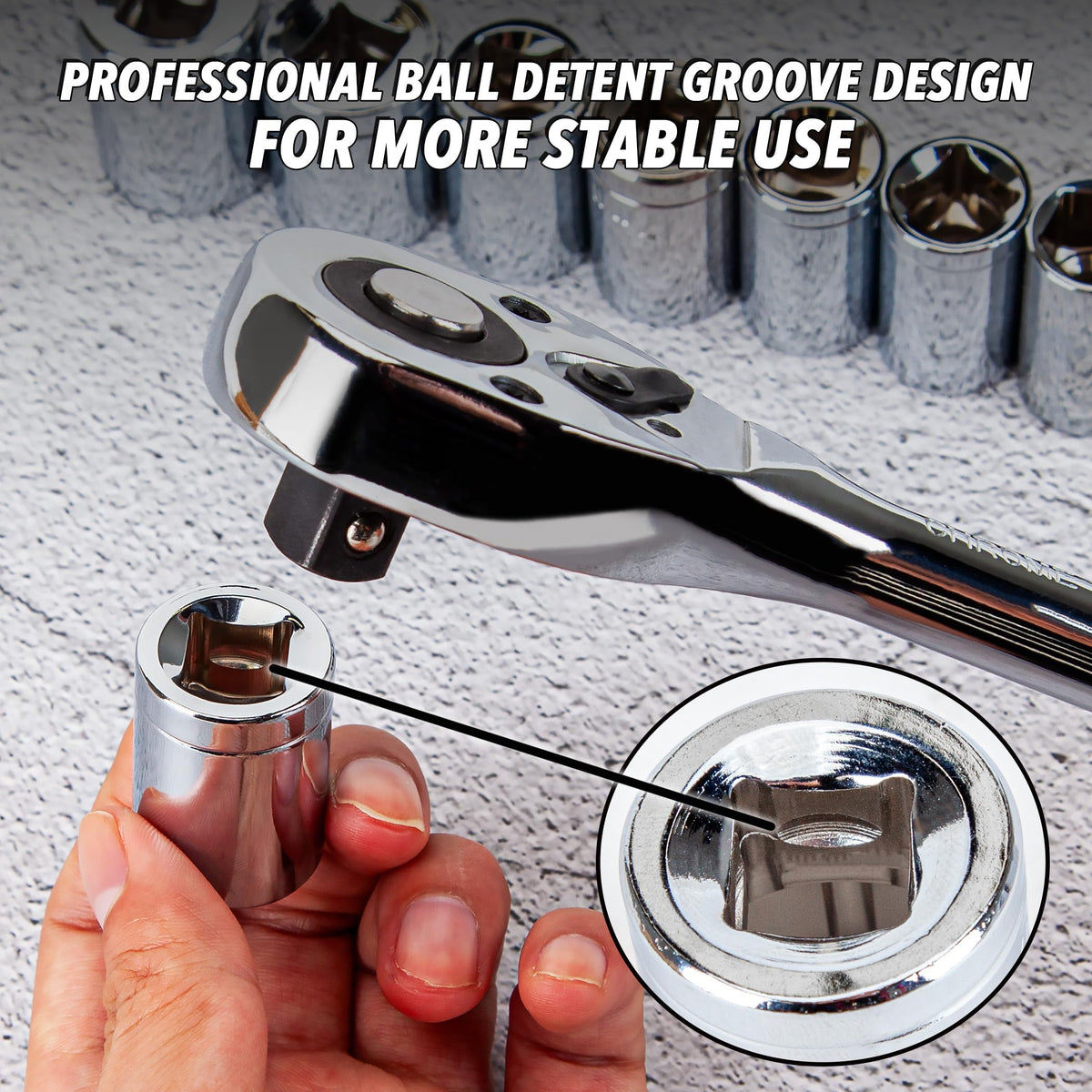 205-Piece Ratchet Wrench Tool Set X460