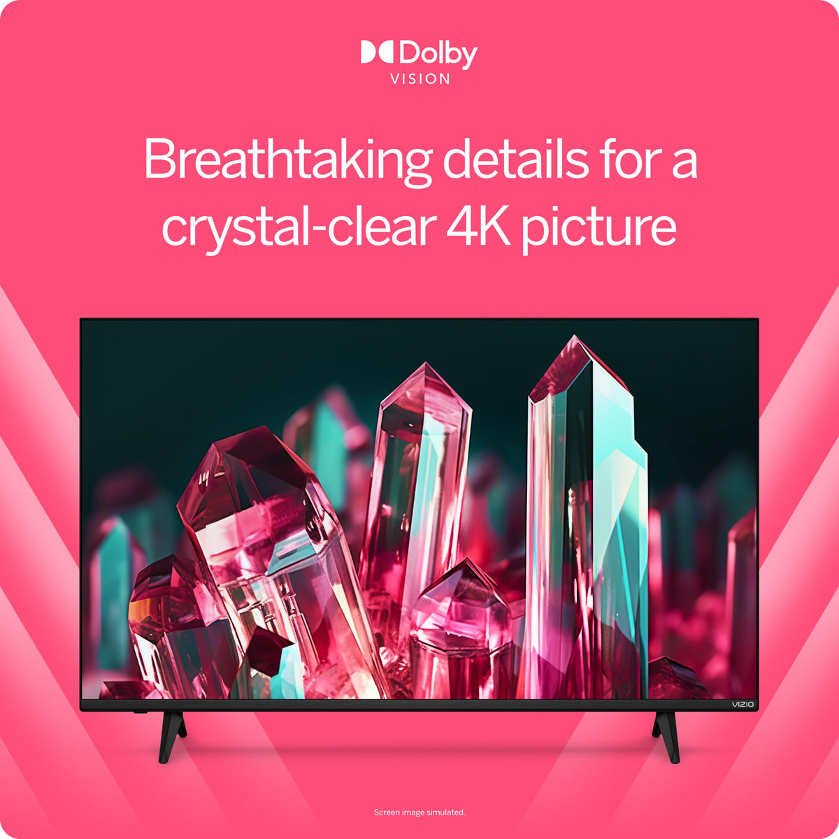 43-inch 4K LED HDR Smart TV with Dolby Vision W47550