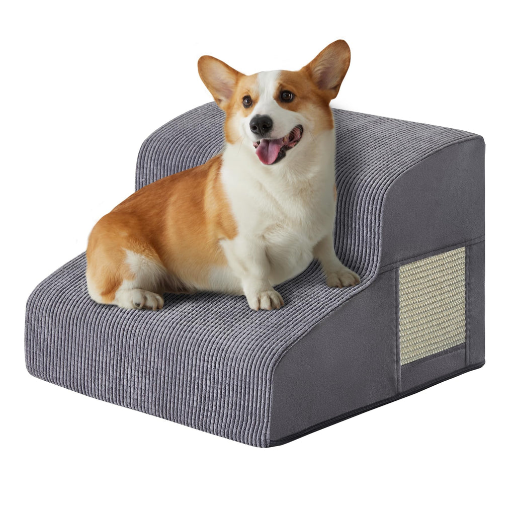 Dog Stairs 2-Step Grey K1148