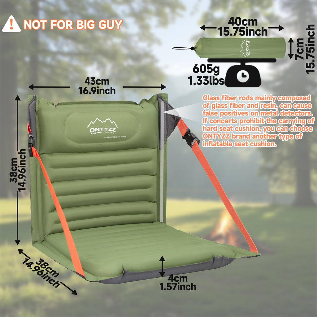 Inflatable Portable Folding Stadium Seat C97592