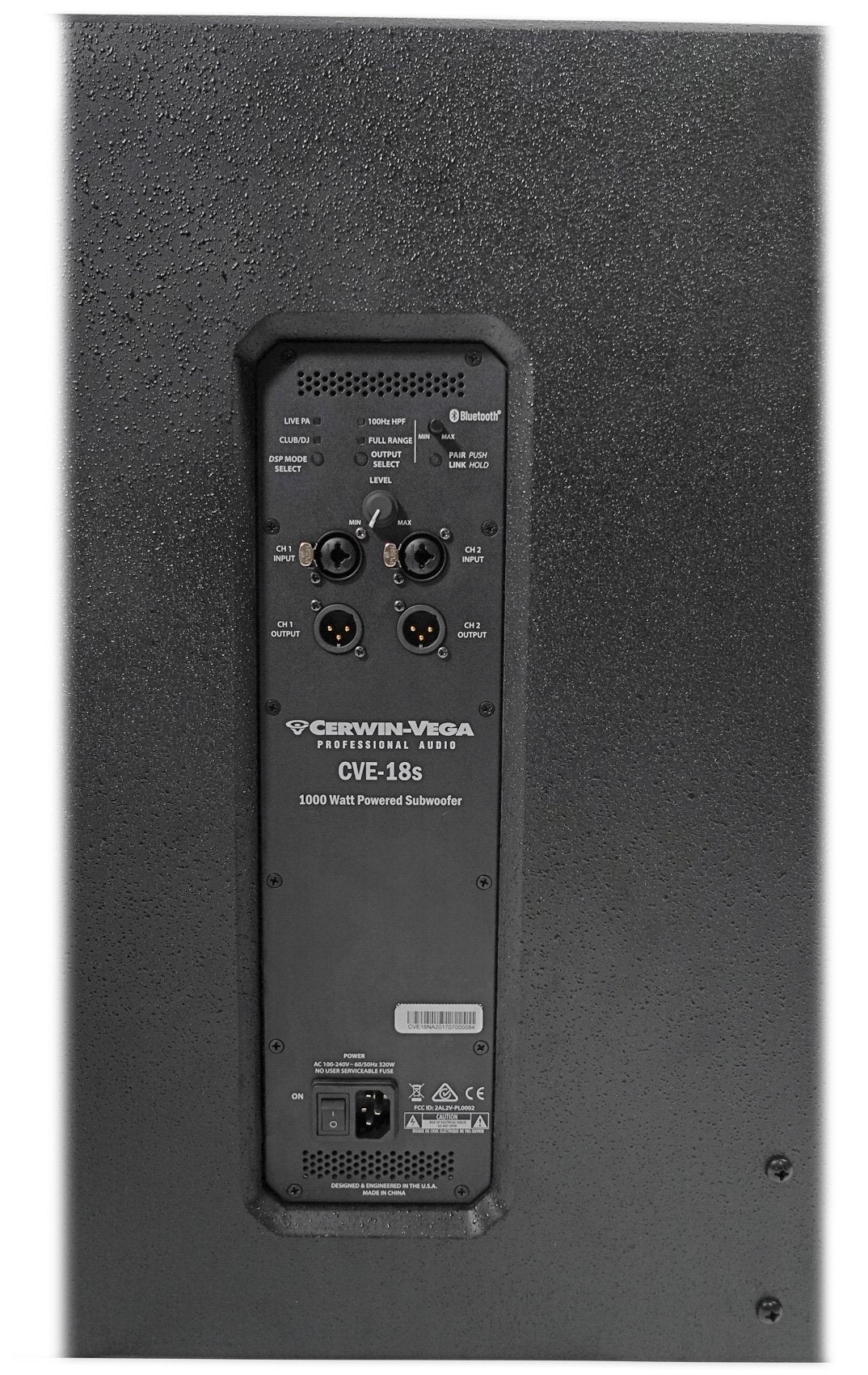 18" 1000 Watt Powered Subwoofer with Bluetooth B84841
