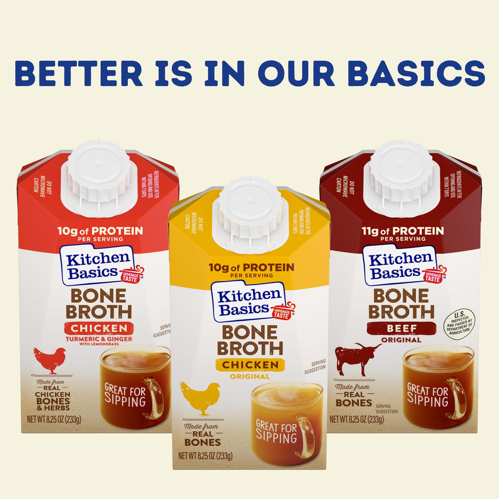 Beef Bone Broth 8.25 oz Carton I863