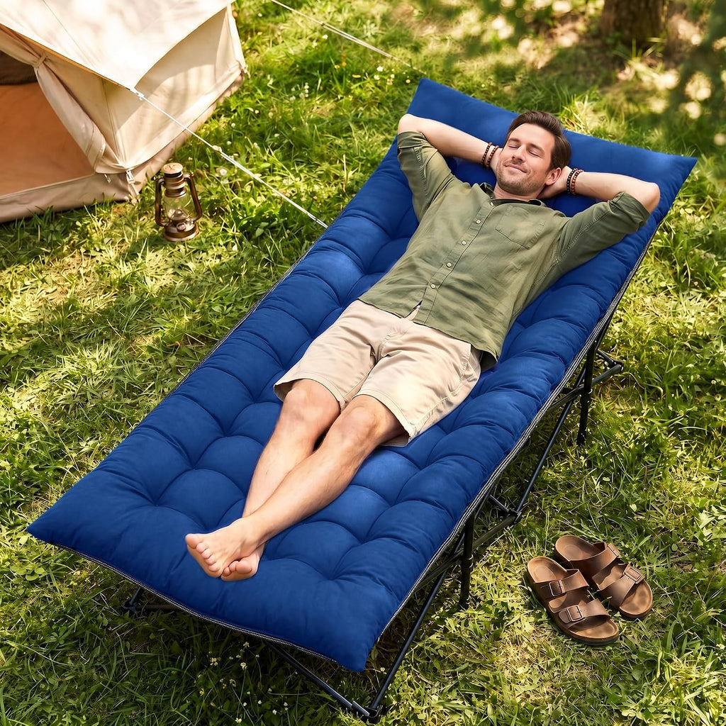 Folding Camping Cot with Mattress O770