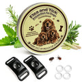 Flea and Tick Pendant for Dogs with 2 Silicone Buckles 4 Refills N83585
