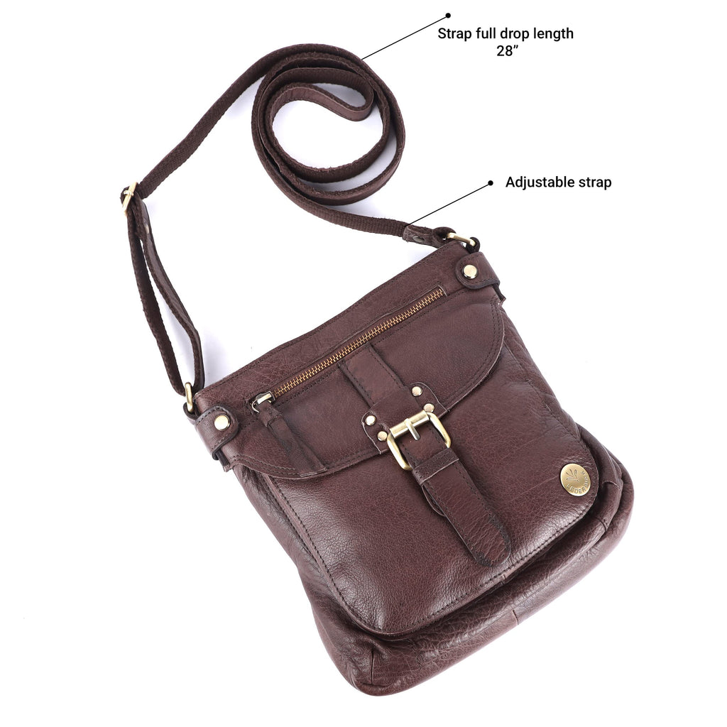 Real Leather Crossbody Handbags & Purses S4471