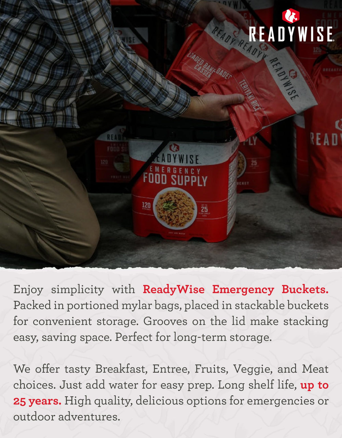 Emergency Food Freeze Dried 360 Servings S58454