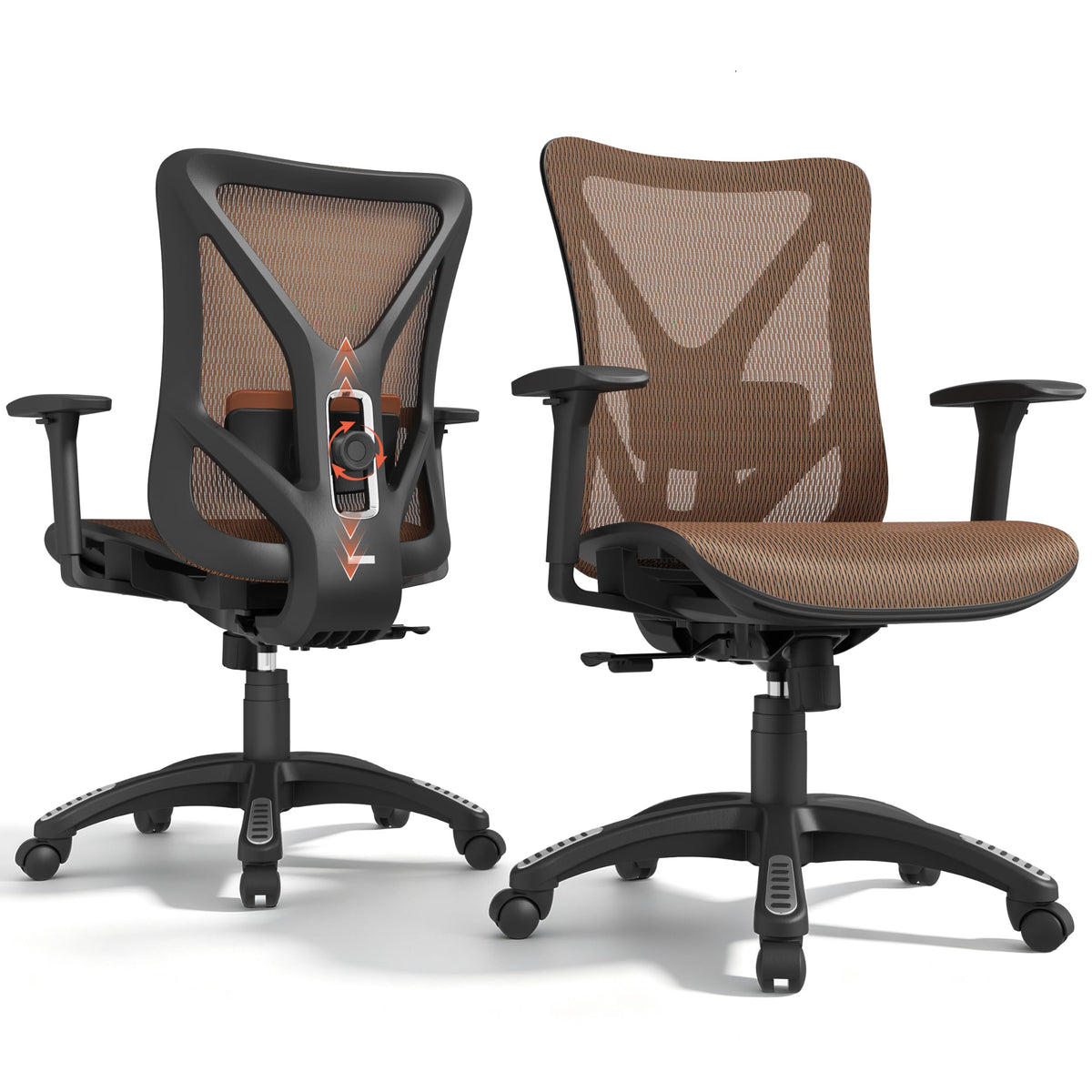 Ergonomic Mesh Office Chair with Adjustable Lumbar Support K367110
