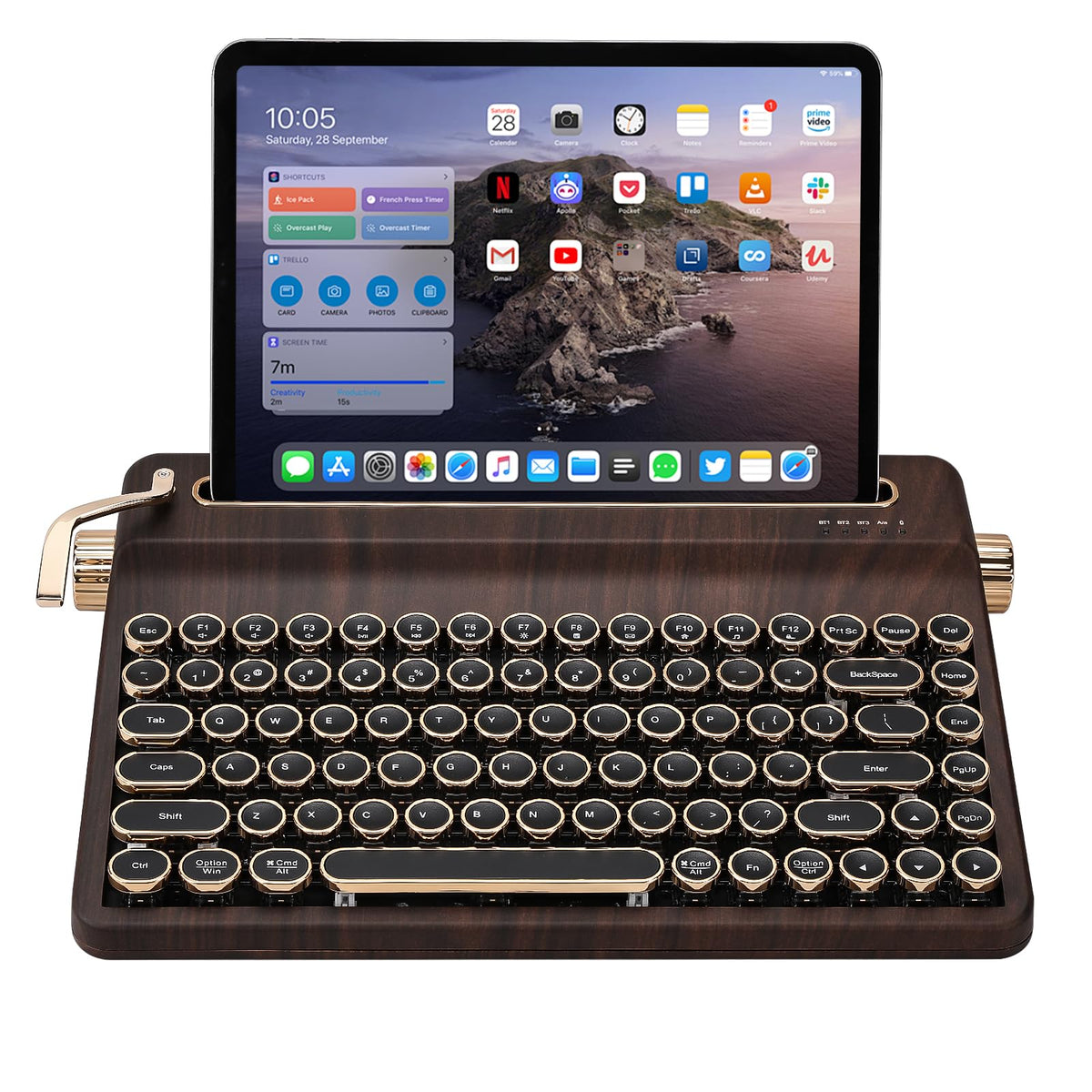 Wood Hot Swap RGB Keyboard L141