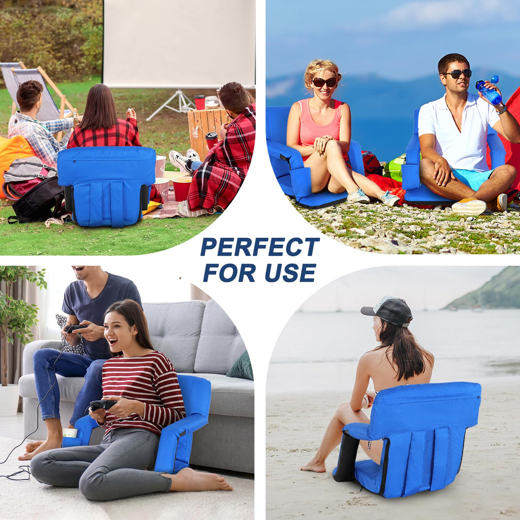 Stadium Seat with Back Support, 2 PCS F142048