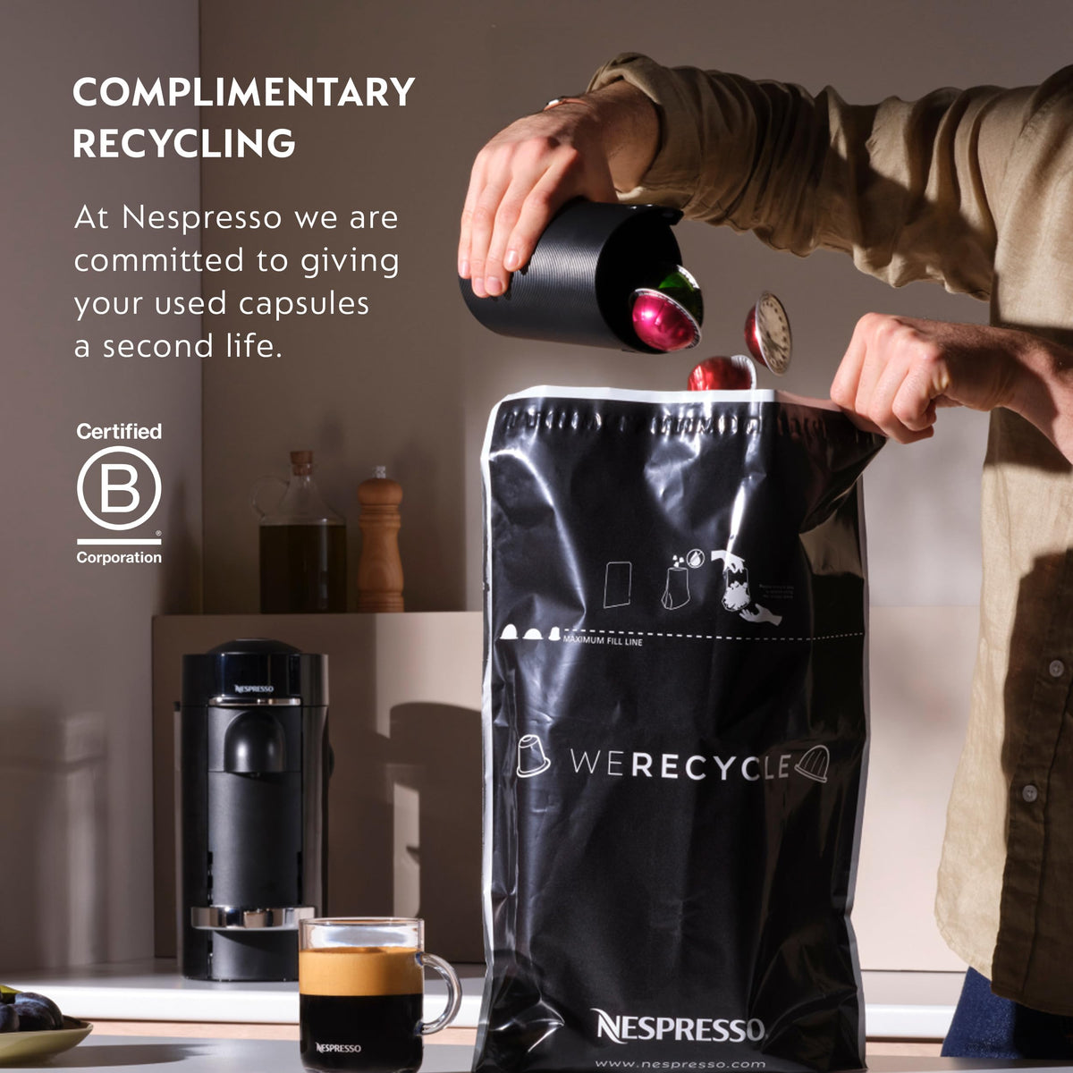 Black Coffee and Espresso Maker Q74970