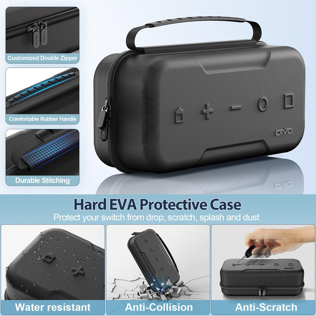 Switch OLED Carrying Case with 20 Games I9645