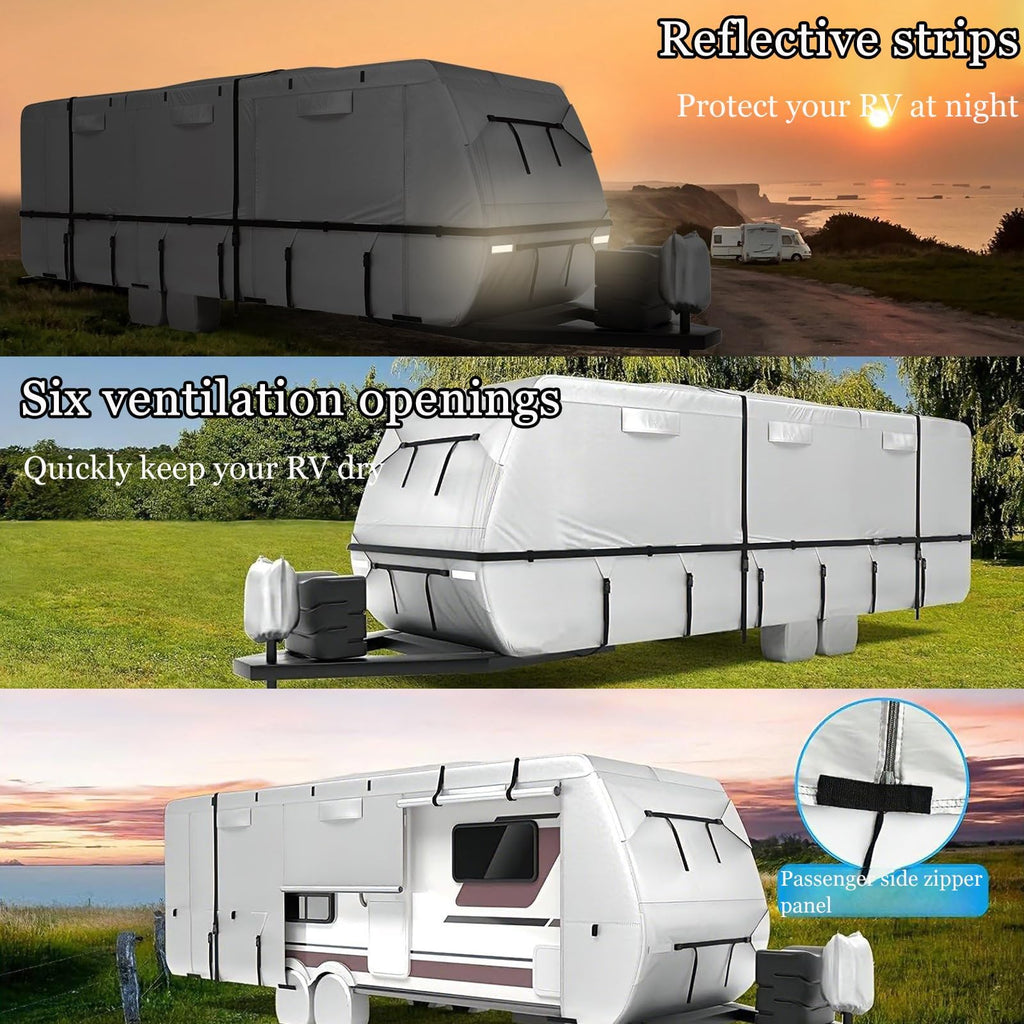 14-16ft Travel Trailer RV Cover I19415