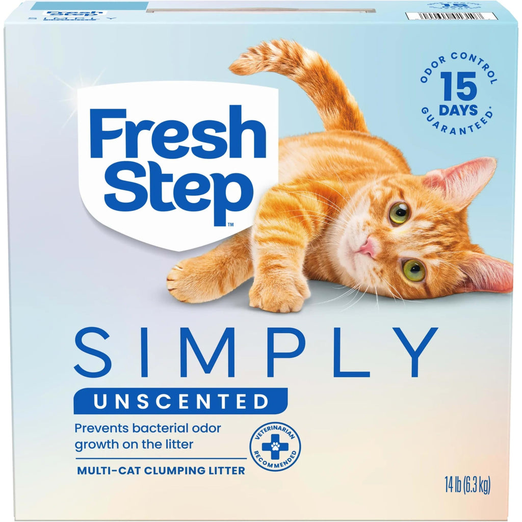 Unscented Clumping Cat Litter with Activated Charcoal, 14 lb C120