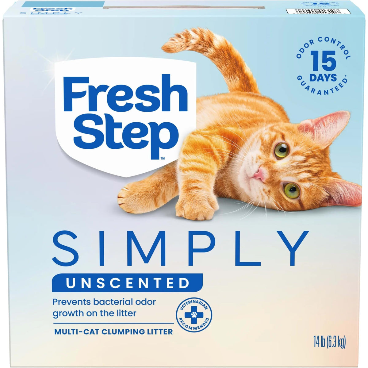 Unscented Clumping Cat Litter with Activated Charcoal, 14 lb C120