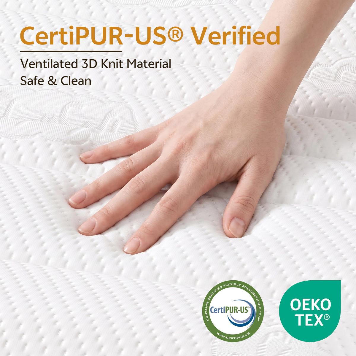 12 Inch Cooling-Gel Memory Foam Pocket Spring Hybrid Mattress O355