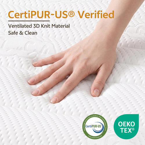 12 Inch Cooling-Gel Memory Foam Pocket Spring Hybrid Mattress O355
