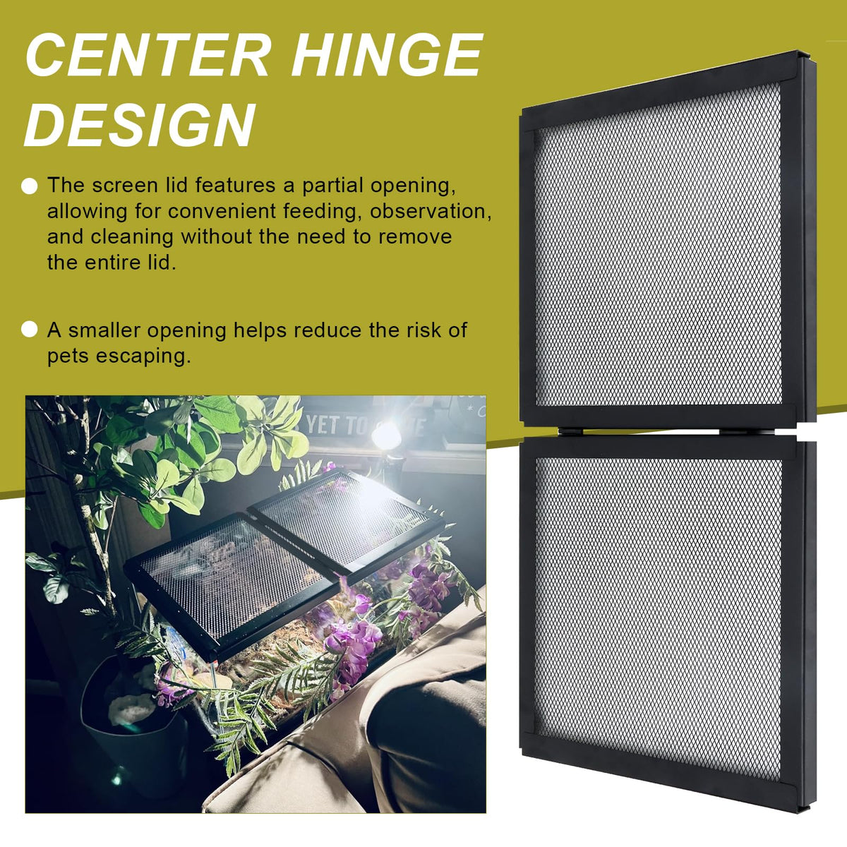 Hinged Door Screen Cover J738