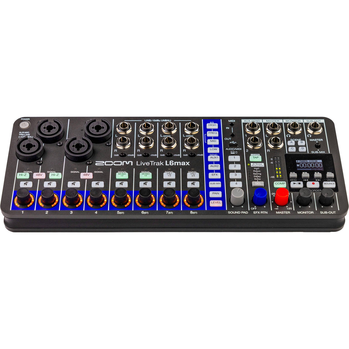 12-Channel Mixer & Headphones Bundle Y9311