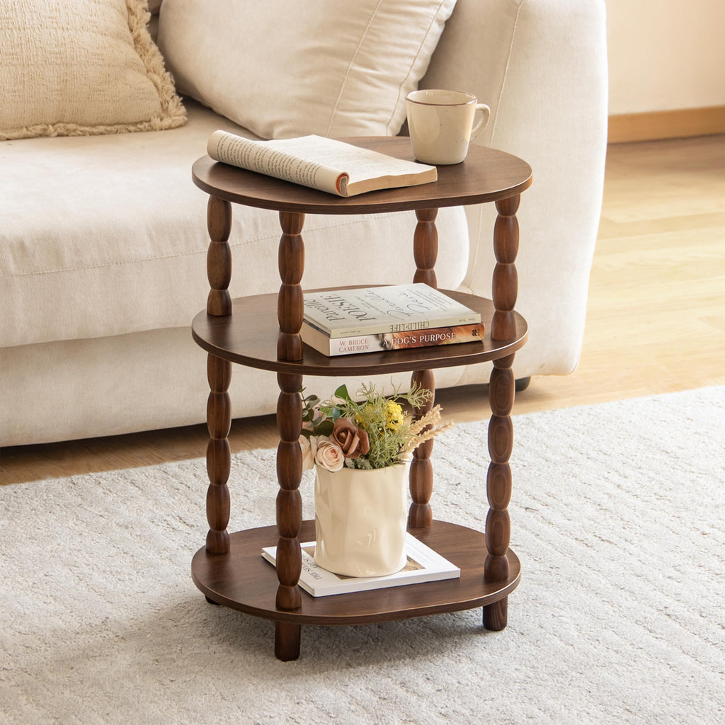 3-Tier Oval Side Table G7634