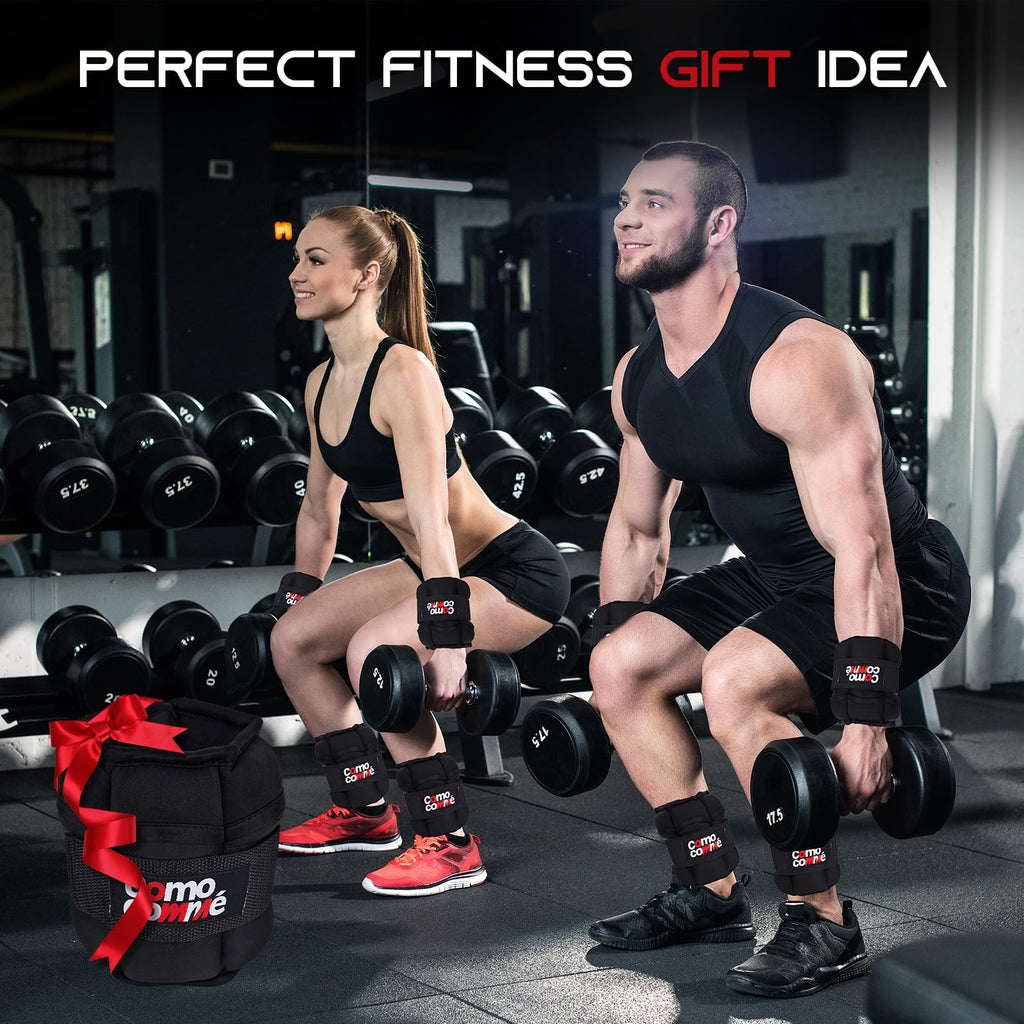 Adjustable Ankle Weights 2 3 5 lb 1 Pair V7043