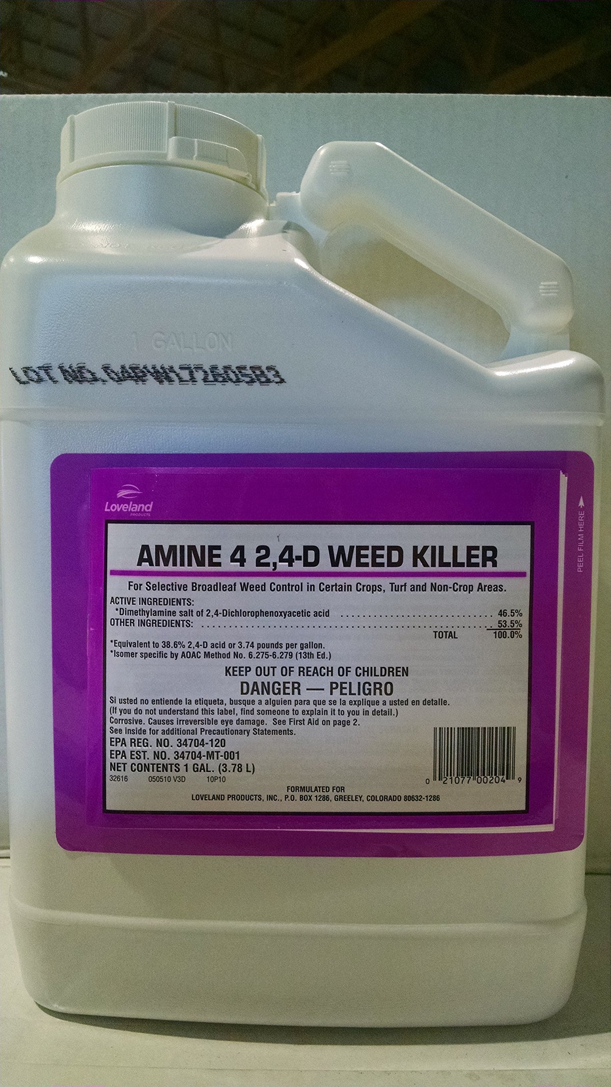 4 2,4-D Weed Killer 1 gal R16694
