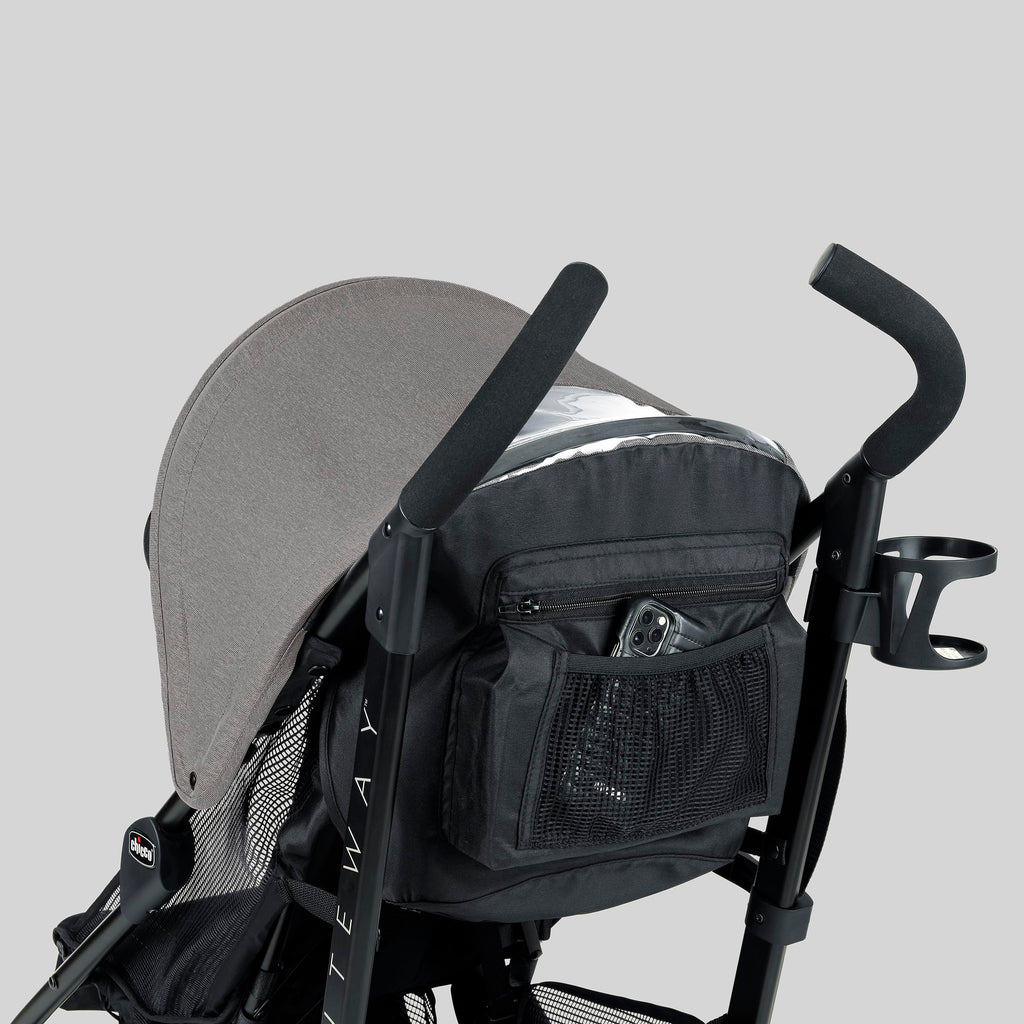 Compact Lightweight Stroller with Storage Basket E355541