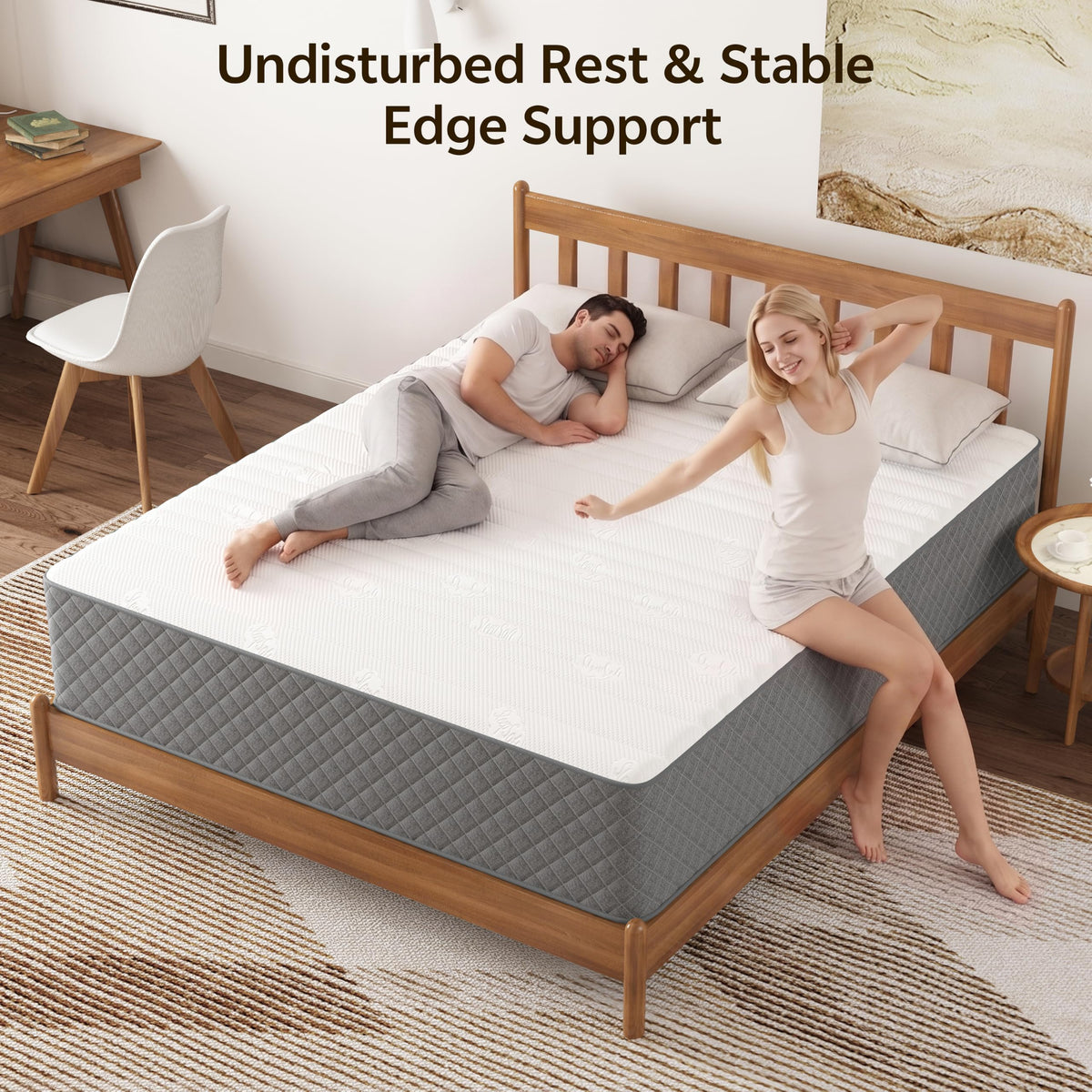 12 Inch Cooling-Gel Memory Foam Pocket Spring Hybrid Mattress O355