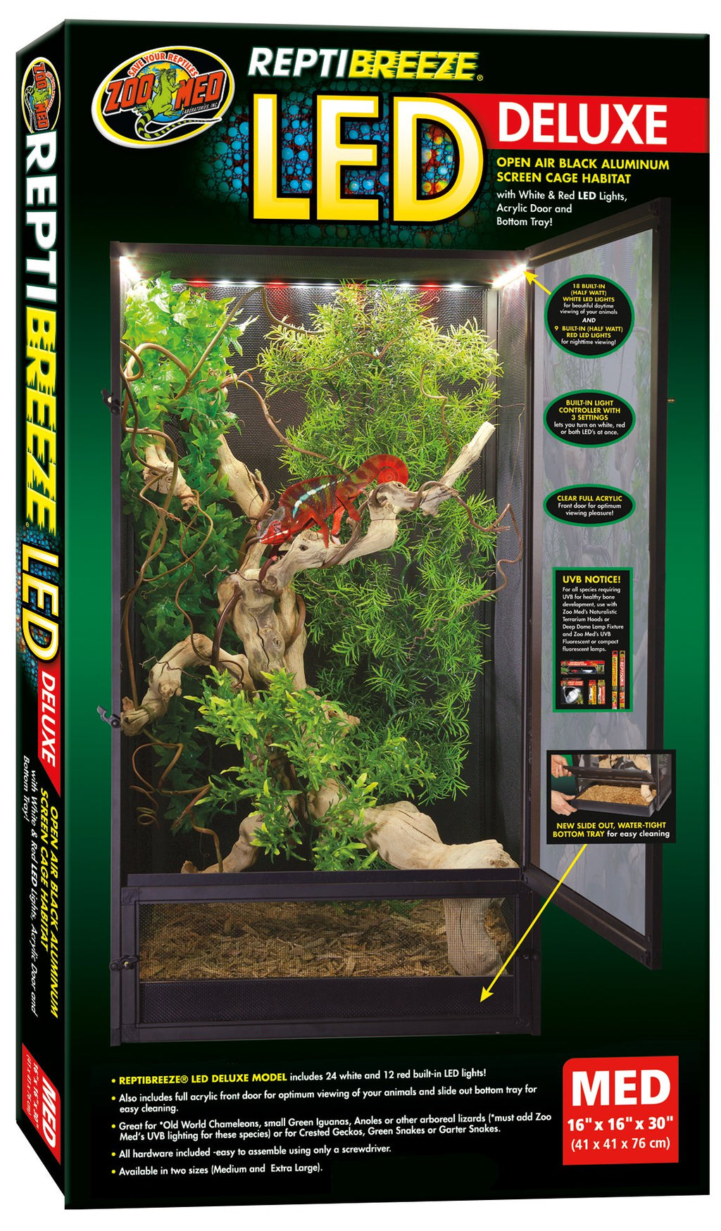 Medium Open Air Aluminum Screen Habitat M1924
