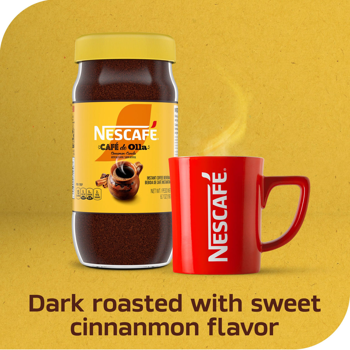 Cinnamon Flavored Instant Coffee 6.7 oz P257