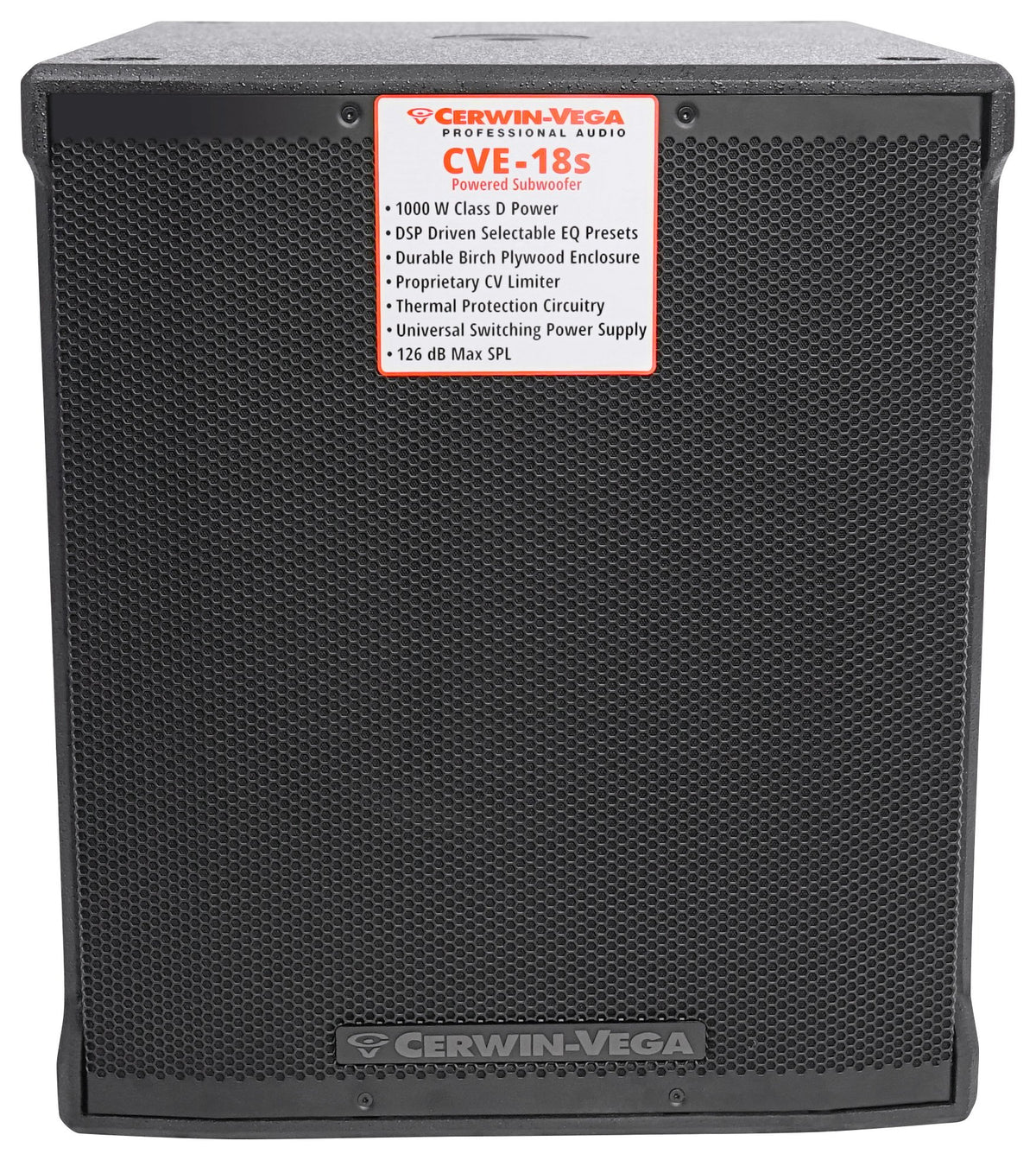 18" 1000 Watt Powered Subwoofer with Bluetooth B84841