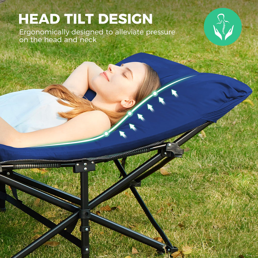 Folding Camping Cot with Mattress O770